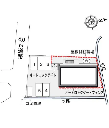 ★手数料０円★茨木市主原町　月極駐車場（LP）